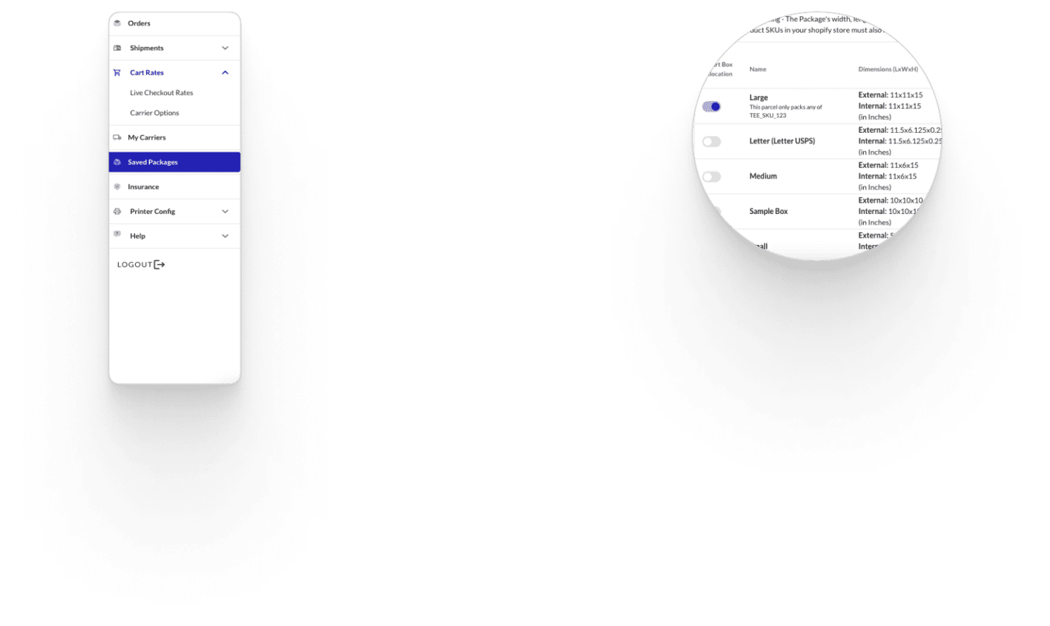 Smart box algorithm - ShipBlink